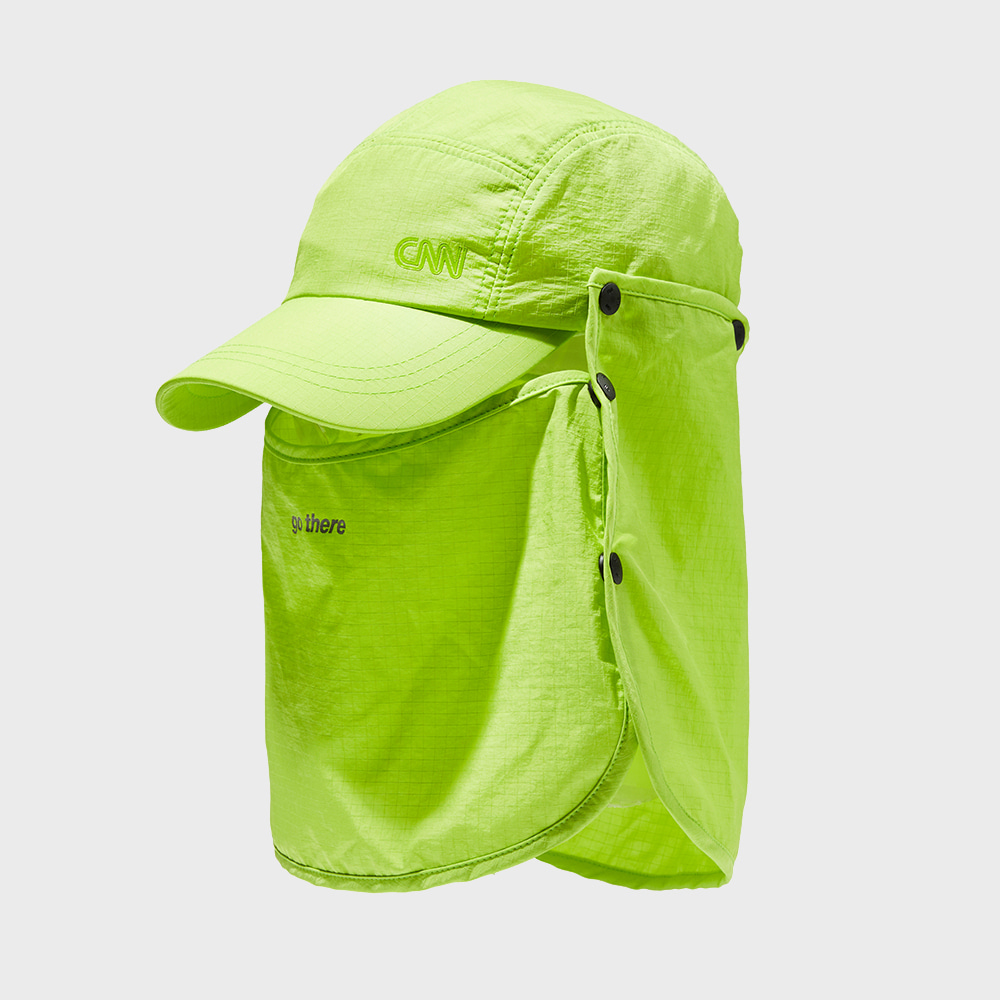 TRAVEL REPORTAGE 3-WAY CAMP CAP LIME