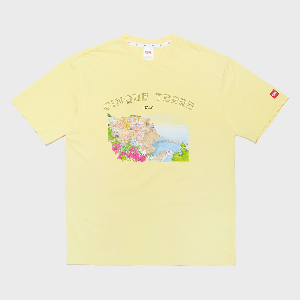 STYLE ITALY T-SHIRT YELLOW