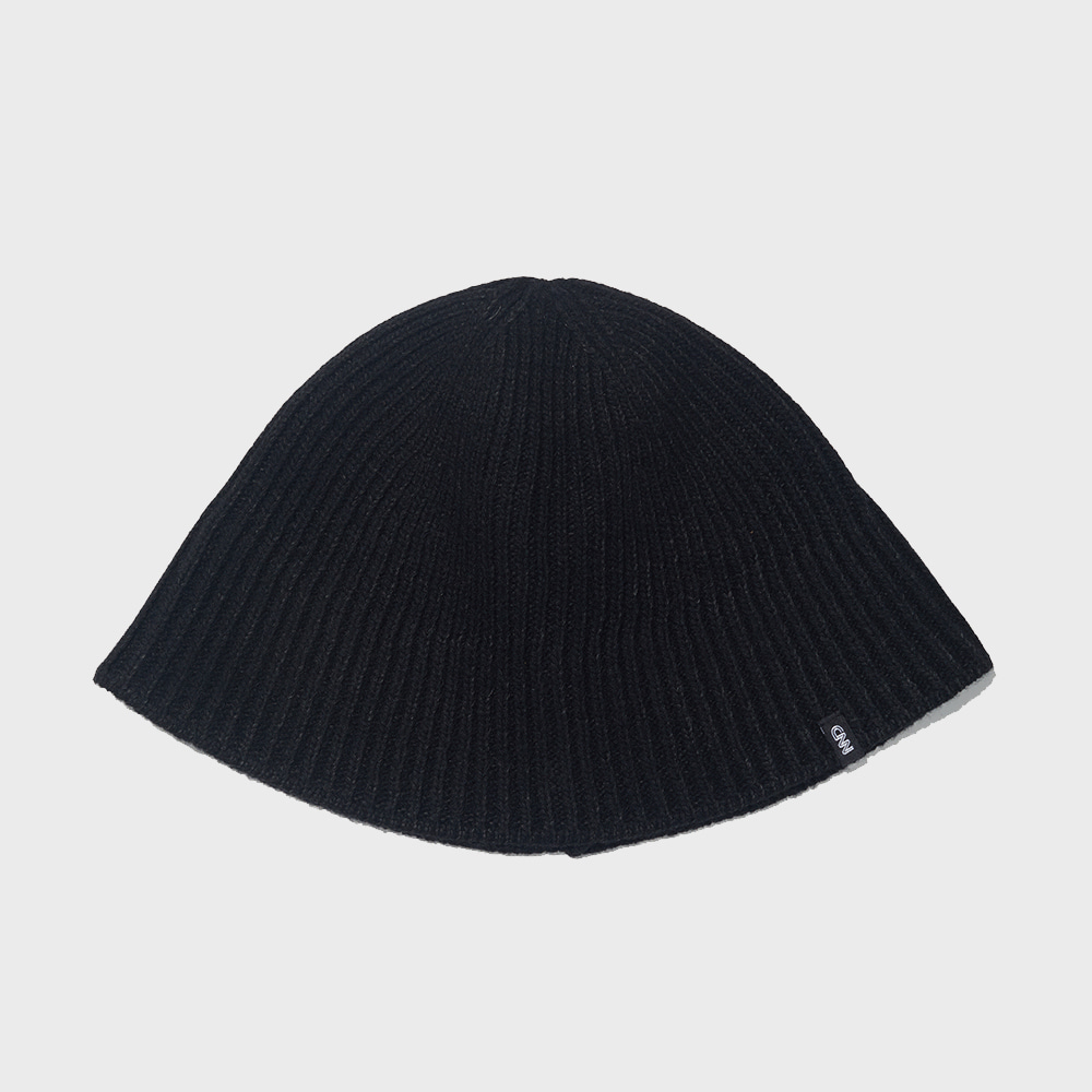 STYLE KNIT BELL HAT BLACK