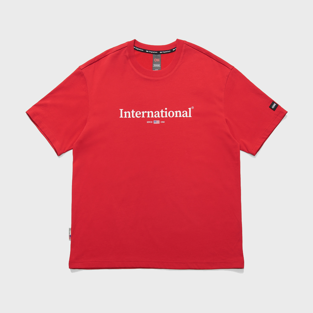 STYLE INTERNATIONAL T-SHIRT RED